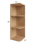 Vienna Timber 12x36 Open End Wall Cabinet