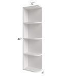 Vienna Cloud 6x42 Open End Wall Cabinet – Left Opening
