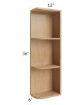 Tuscan Timber 6x36 Open End Wall Cabinet €“ Right Opening