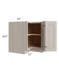 Catalina Mist 36" Corner Base Cabinet
