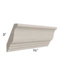 Catalina Mist 96" Crown Molding (3" Height)