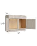 Catalina Mist 42" Vanity Base Cabinet
