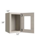 Catalina Mist 12x18 Decorative Wall Cabinet