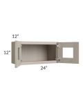 Catalina Mist 24x12 Decorative Wall Cabinet