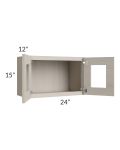 Catalina Mist 24x15 Decorative Wall Cabinet
