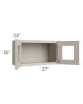 Catalina Mist 27x15 Decorative Wall Cabinet