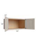 Catalina Mist 33x18x24 Wall Cabinet