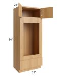 Portland Sand 33x84 Double Oven or Oven/Microwave Cabinet