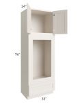 Providence Cream Glaze 33x96 Double Oven or Oven/Microwave Cabinet