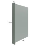 Catalina Meadow Green Appliance End Panel 