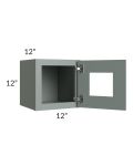 Catalina Meadow Green 12x12 Decorative Wall Cabinet