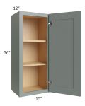 Catalina Meadow Green 15x36 Wall Cabinet