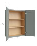 Catalina Meadow Green 27x36 Wall Cabinet 