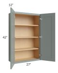 Catalina Meadow Green 27x42 Wall Cabinet - Low stock through March