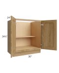 Catalina Toffee 30" Full Height Door Base Cabinet