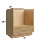 Catalina Toffee 30" Microwave Base Cabinet