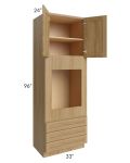 Catalina Toffee 33x96x24 Oven Cabinet