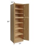 Catalina Toffee 24x84x24 Wall Pantry Cabinet