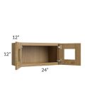 Catalina Toffee 24x12 Decorative Wall Cabinet