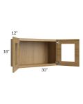 Catalina Toffee 30x18 Decorative Wall Cabinet