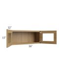 Catalina Toffee 36x15 Decorative Wall Cabinet