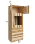 Prairie Shaker 33x90 Oven Cabinet - Out of stock through mid April
