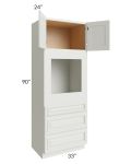 Wellfleet Linen 33x90 Oven Cabinet - Out of stock through April
