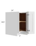 Catalina White 33" Corner Base Cabinet
