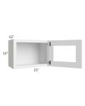 Catalina White 21x15 Decorative Wall Cabinet