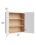 Catalina White 27x30 Wall Cabinet 