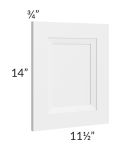 Catalina White 12x15 Wall Decorative Door