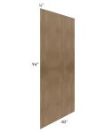Midtown Mocha Shaker 4 x 8 Back Panel (1/4" Thick)