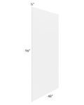 Stratus White 4 x 8 Back Panel (1/4" Thick)