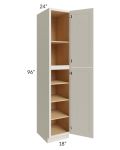 Asheville Cloud Shaker 18x96 Wall Pantry Cabinet