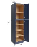 Bayville Blue 24x90 Wall Pantry Cabinet