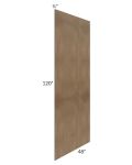 Midtown Mocha Shaker 48 x 120 Back Panel (3/4" Thick)