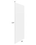 Union White 48 x 120 Back Panel (3/4" Thick)