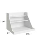 Southport White Shaker Roll Out Pot and Pan Kit for a 30" Base Cabinet