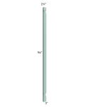 Midtown Mint Green Shaker 96" Tall Plain Pilaster