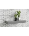 Shale Grey Shaker 24" Floating Shelf