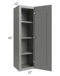 Shale Grey Shaker 12x42 Wall Cabinet