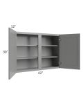 Shale Grey Shaker 42x30 Wall Cabinet