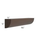 Vienna Kona Brown Quarter Round Molding
