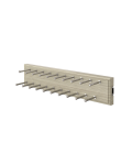 Sliding Tie Rack in Weathered Grey