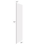 Tuscan Cloud 24x96 Refrigerator End Panel with 1-1/2" Stile