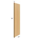 Portland Sand 24x84 Refrigerator End Panel with a 3" Return