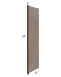 Providence Natural Grey 24x84 Refrigerator End Panel with a 3" Return