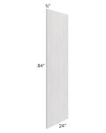 Heather Grey Shaker 24x84 Refrigerator End Panel