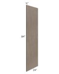 Providence Natural Grey 24x84 Refrigerator End Panel
