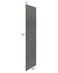 Midtown Dark Grey Shaker 24x96 Refrigerator End Panel